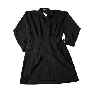 Express Black Dolman Sleeve Lined Mini Dress | Chic Date Night Outfit Sz M